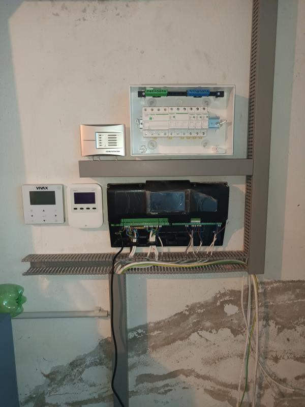 Kazánházi vezérlések kivitelezése